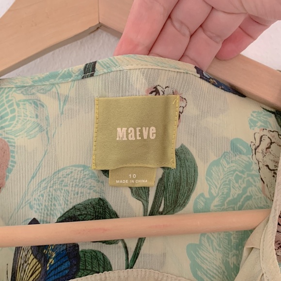 Anthropologie Maeve Tiered Maravilla Dress - Picture 4 of 14